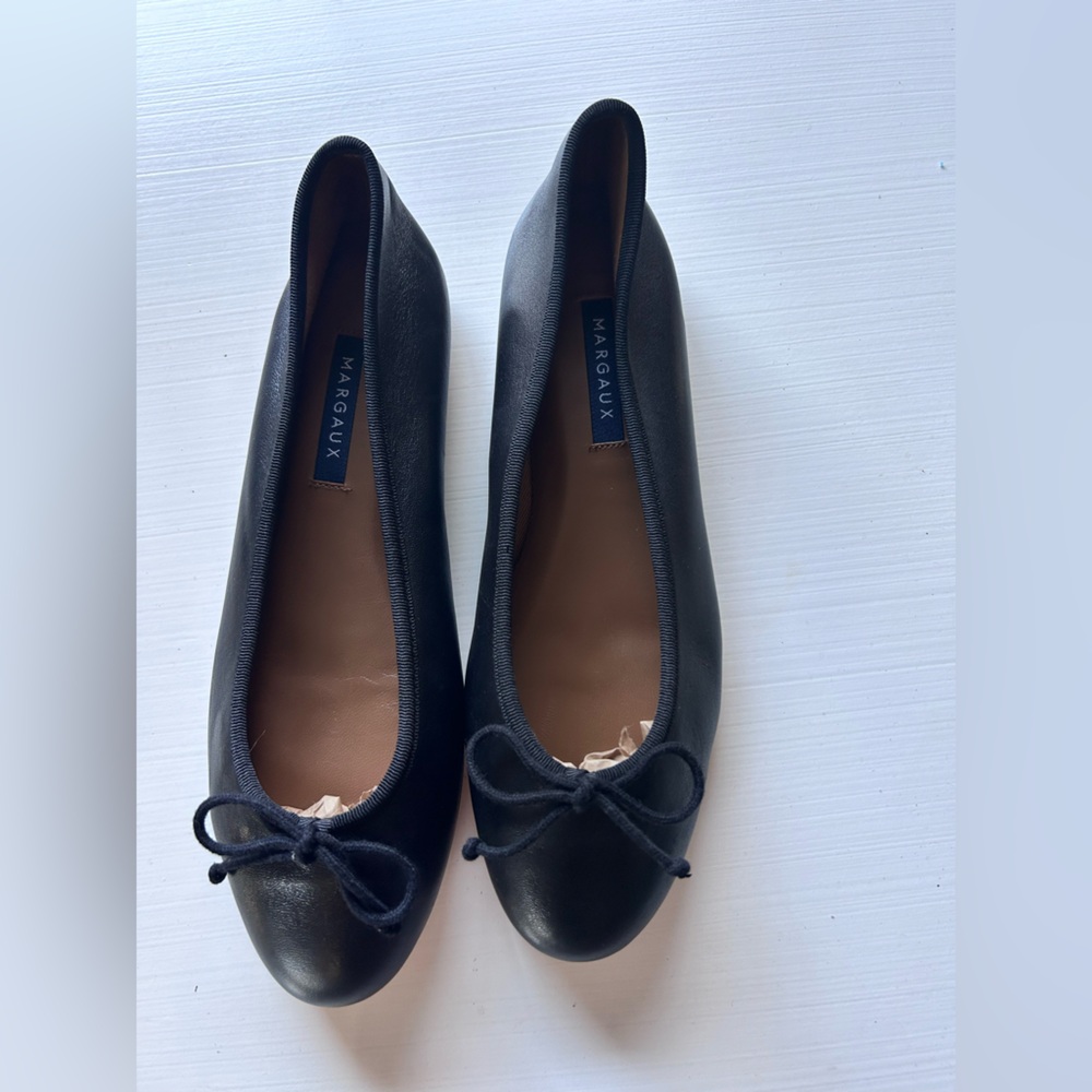 Margaux The Demi Womens Black Casual Classic Slip On Ballet Flats Shoes 38 - NEW